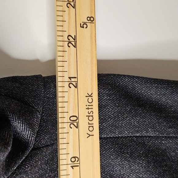 GAP Mens Chambray Denim Sport Coat Blazer Midnight Blue Size Large 42R Preppy - Picture 14 of 16